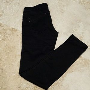 Express black jean leggings